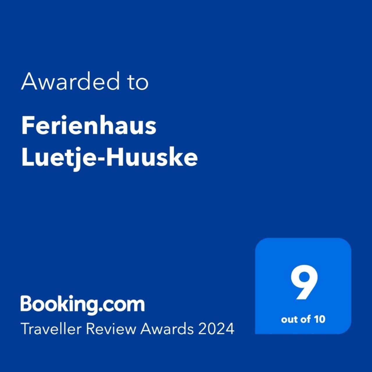 Ferienhaus Luetje-Huuske Krummhoern Exterior photo